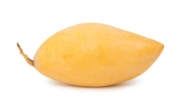 Φρούτα Μάνγκο Απομονωμένα Λευκό Φόντο — Φωτογραφία Αρχείου