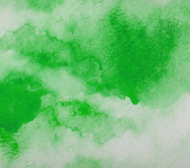 Kağıt arka plan çizerek üzerinde yeşil suluboya doku