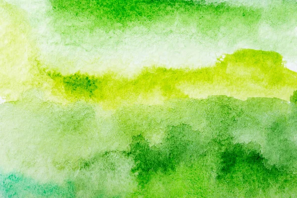 緑水彩テクスチャを描くことによって背景に用紙の — ストック写真