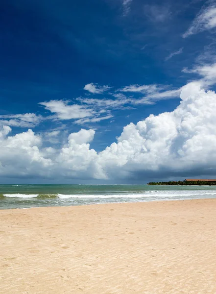 Fond Mer Plage Avec Espace Copie — Photo