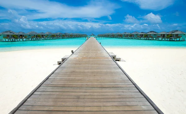 Playa Tropical Maldivas — Foto de Stock