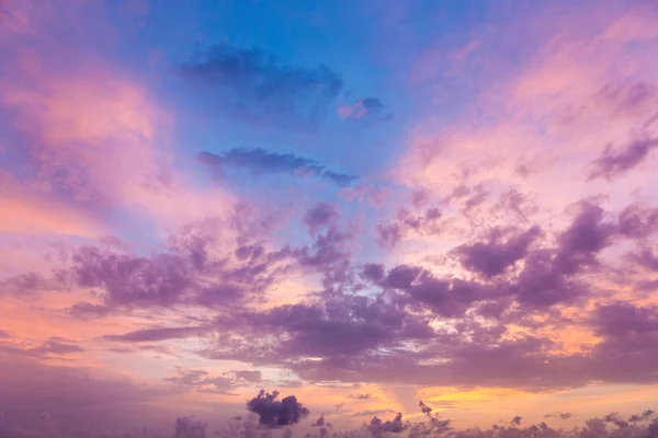 Orange Sunset Sky Beautiful Sky — Stock Photo, Image
