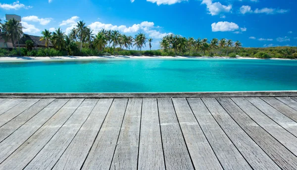 Playa Mar Tropical — Foto de Stock