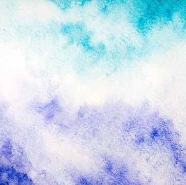  Renkli suluboya arka plan. Fırçayla boyanmış el.