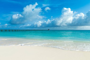 mavi lagün Maldivler plaj tropikal