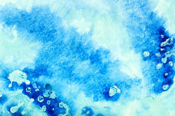 Sfondo Acquerello Blu Texture Sfondi — Foto Stock