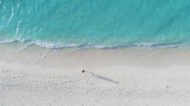 İnanılmaz kuş gözü görünümü Maldivler