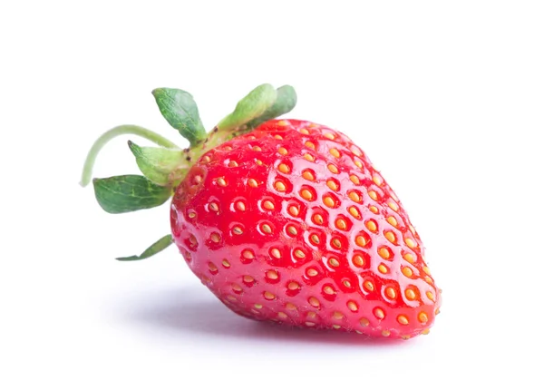 Strawberry Isolated White Background Clipping Path — Stock Photo, Image