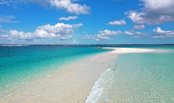 Úžasný Pohled Ptačí Perspektivy Zanzibaru — Stock fotografie