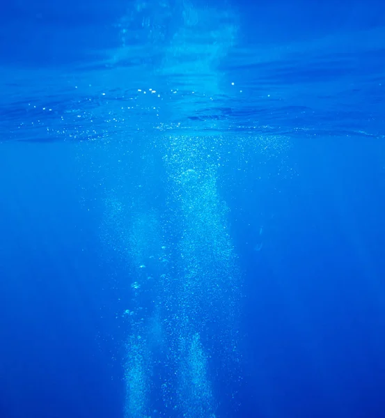 Tranquil Underwater Scene Copy Space — Stock Photo, Image