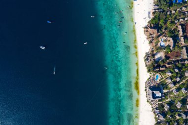 Zanzibar 'da şaşırtıcı kuş bakışı manzara