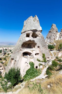 Kapadokya 'nın güzel manzarası, Türkiye