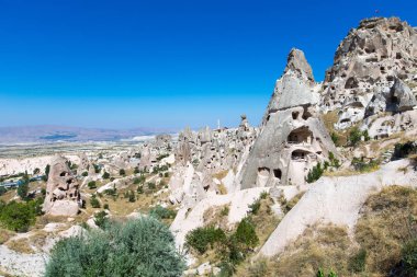 Kapadokya 'nın güzel manzarası, Türkiye