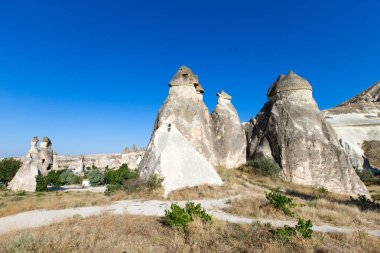 Dağ manzarası. Kapadokya, Anadolu, Türkiye.