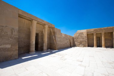 Mısır'ın luxor yakınındaki başına Tapınağı