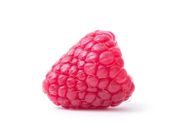 Himbeere Isoliert Himbeere Auf Weiß Himbeeren — Stockfoto