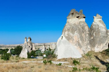 Dağ manzarası. Kapadokya, Anadolu, Türkiye.