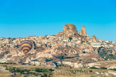 Dağ manzarası. Kapadokya, Anadolu, Türkiye.