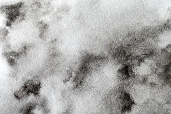 Серый Акварельный Фон Кистью — стоковое фото