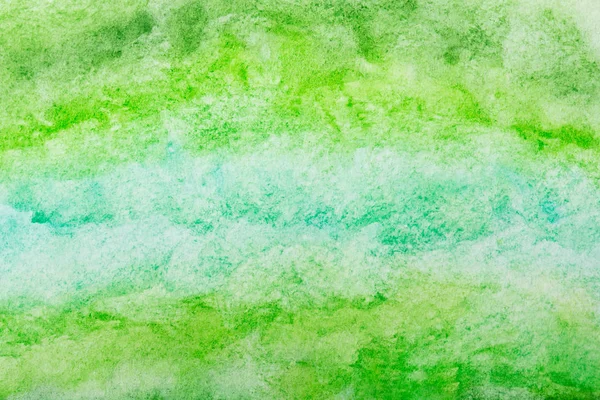 Grüner Aquarell Hintergrund Durch Zeichnung — Stockfoto