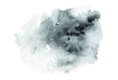 suluboya arka plan. fırça ile boyanmış el