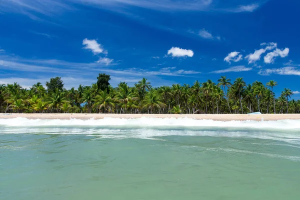 Tropisk Strand Sri Lanka Sommar Semester Och Semester Koncept För — Stockfoto