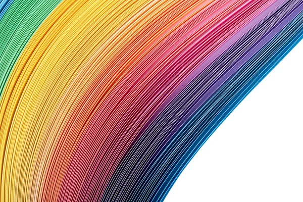 Mehrfarbiger Hintergrund Aus Einem Karton Verschiedenen Farben — Stockfoto