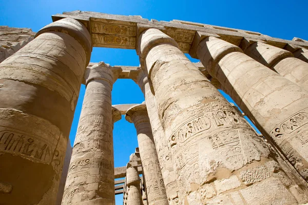 アフリカ、エジプト、ルクソール、カルナック神殿 — ストック写真