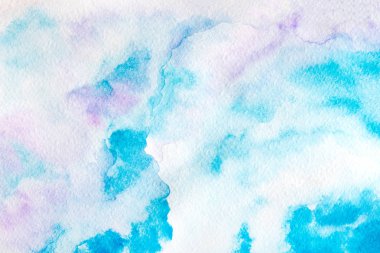  Renkli suluboya arka plan. Fırçayla boyanmış el.