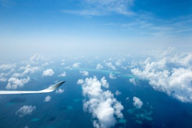 Gökyüzü ve bulutlar arka plan