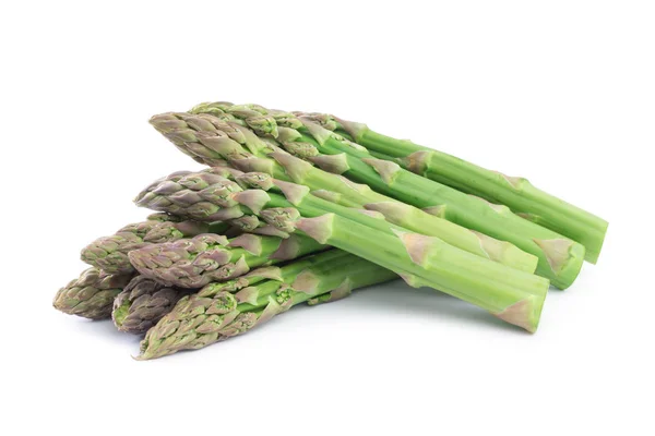 Asparagi sullo sfondo bianco — Foto Stock