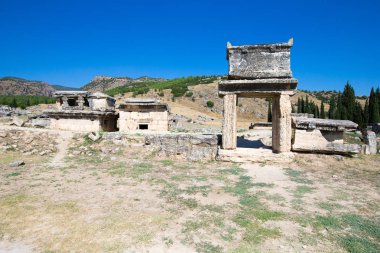 Hierapolis antik kenti kalıntıları, Kuzey Roma Kapısı, Pamukkale, Deni