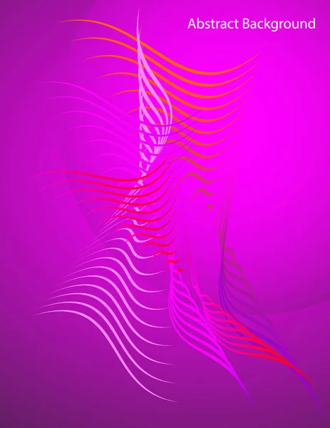 Abstracte Vormen Een Roze Achtergrond Vector Cover Ontwerpsjabloon — Stockvector