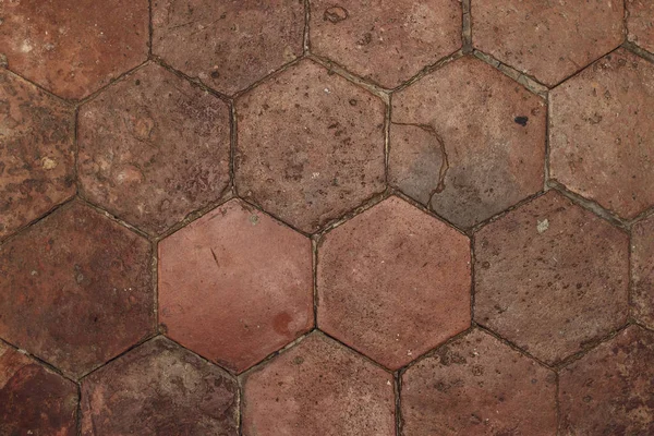 Vintage tiled floor — стоковое фото