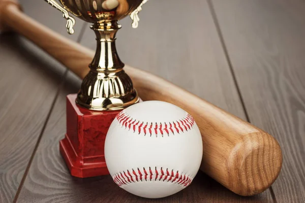 Бейсбольний золотий кубок трофею — стокове фото