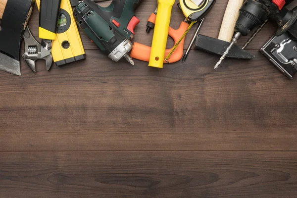 Construction tools background — Stock Photo, Image