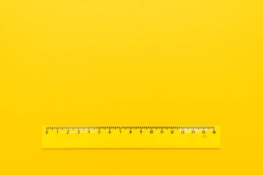 Sarı Plastik cetvel