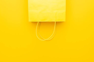 Sarı kağıt çanta