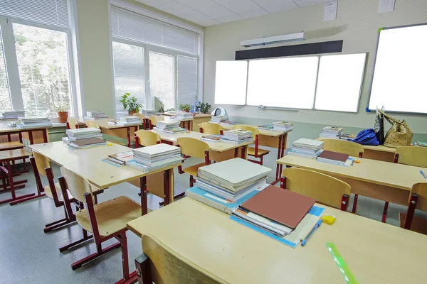 Interior Uma Escola Vazia — Fotografia de Stock