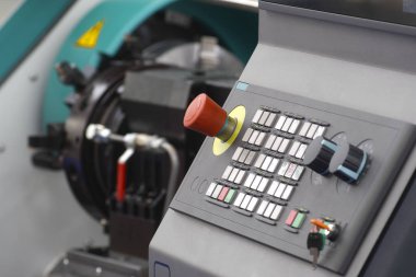 Bilgisayarlı sayısal denetim metal işleme makine kontrol paneli