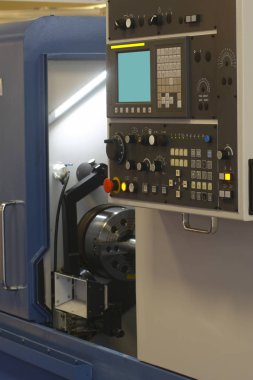 Bilgisayarlı sayısal denetim metal işleme makine kontrol paneli