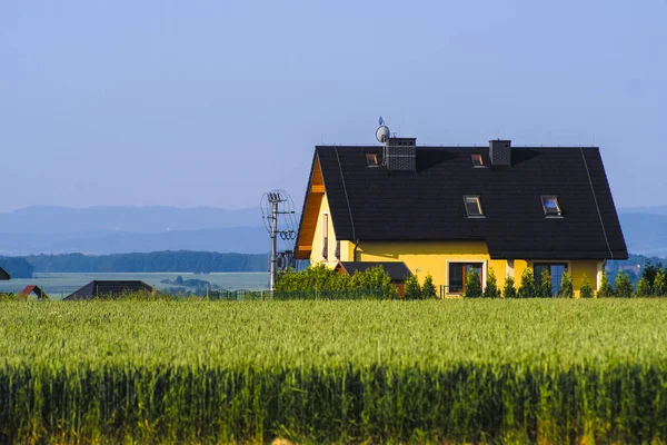 Polen Mei 2018 Boerderij Polen — Stockfoto