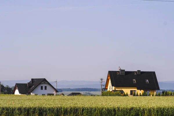 Polen Mei 2018 Boerderij Polen — Stockfoto