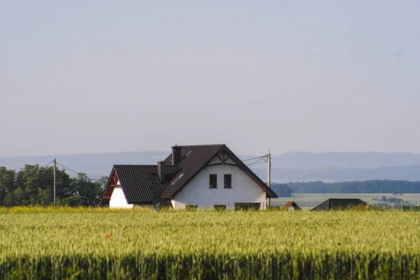 Lengyelország Május 2018 Farm Lengyelország — Stock Fotó