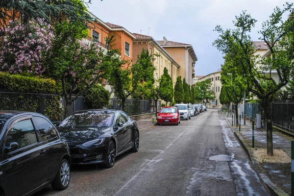 Padova Italien Juni 2018 Autos Auf Einem Parkplatz Padova Italien — Stockfoto