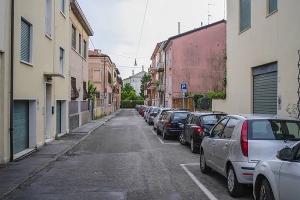 Padova Italia Junio 2018 Coches Aparcamiento Padova Italia — Foto de Stock