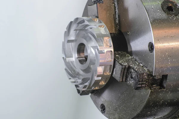 Endüstriyel metal işleme makine yakın çekim