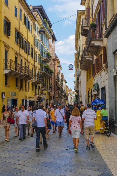 Verona Giugno 2018 Immagine Delle Strade Verona — Foto Stock