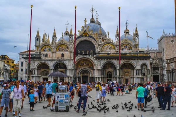 Venice Olaszország Június Basilica San Marco Velence — Stock Fotó