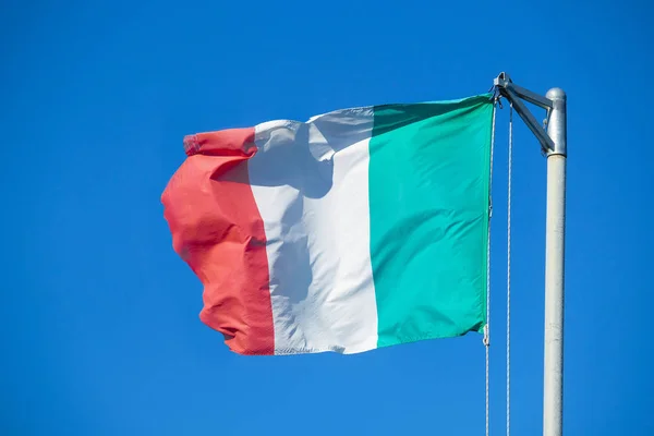 Bilden Italiensk Flagg — Stockfoto